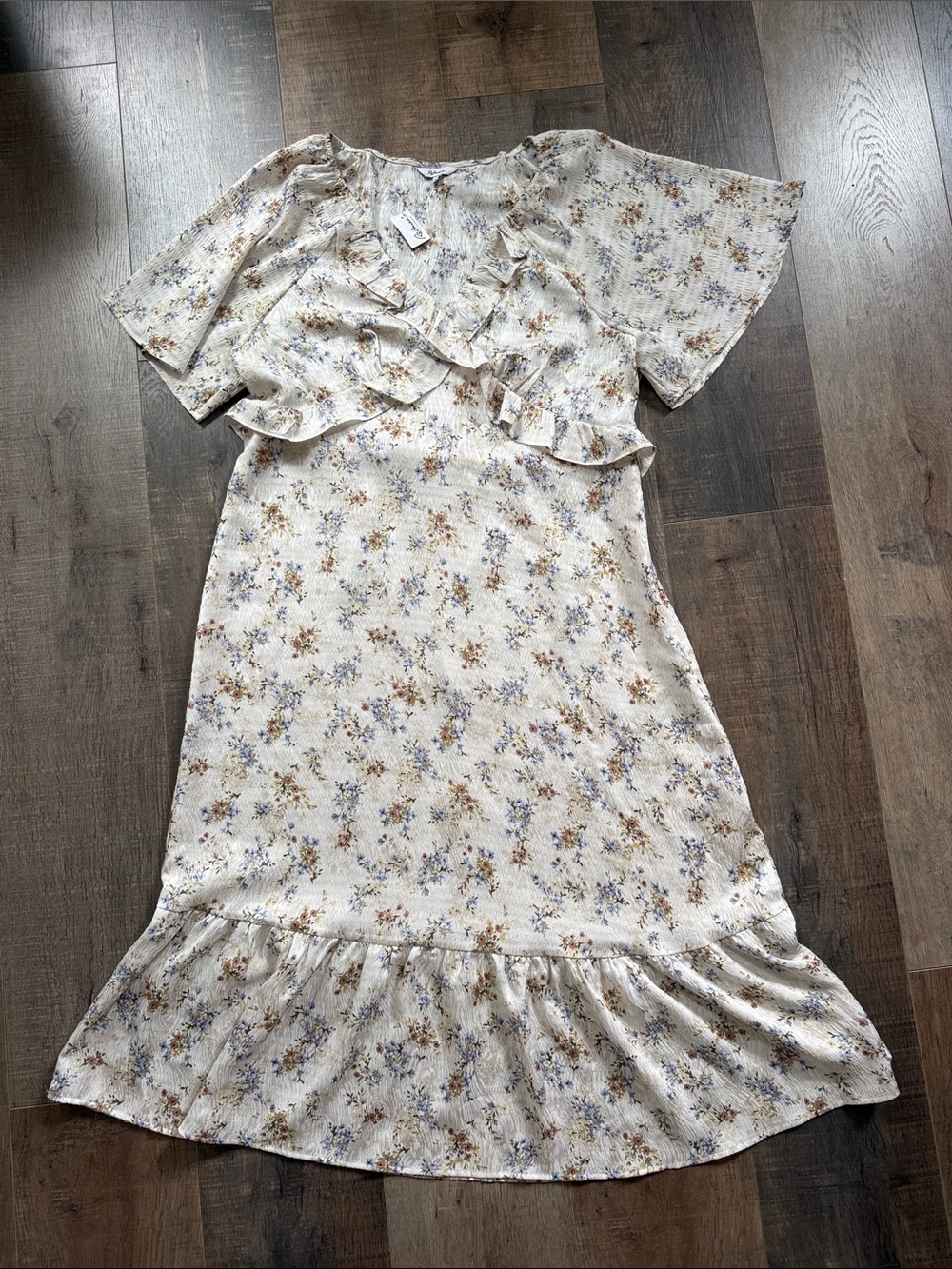 Reitmans floral midi dress sz XL NWT